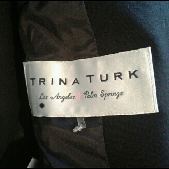 Final  Trina Turk Black Little Jacket (1) - Picture 5 of 6